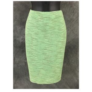ST.John By Marie Gray Plus Size Curve Neon Green Spring Summer Pencil Sk…